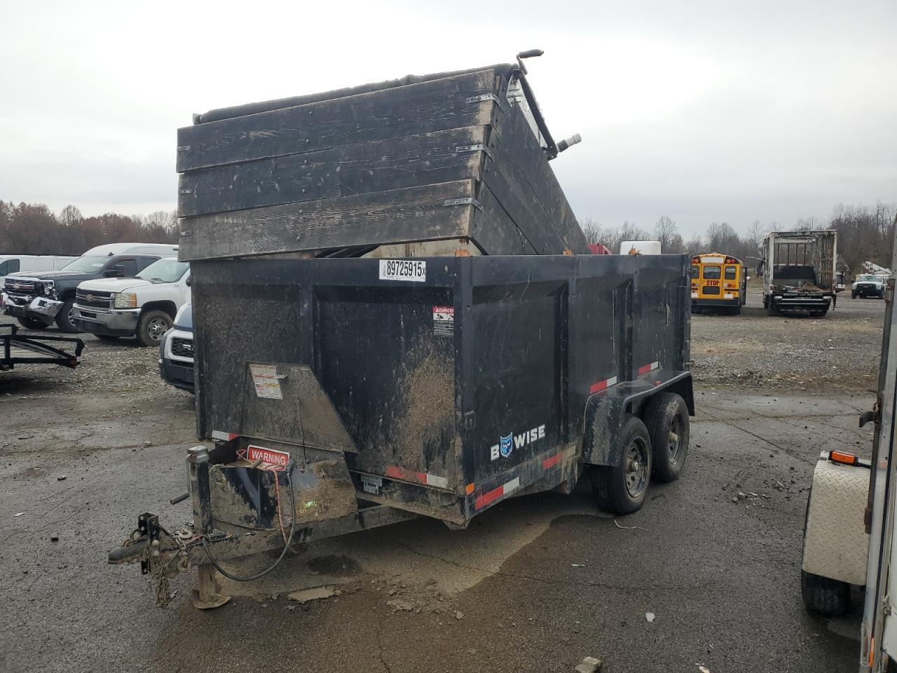 2024 B-Wise 2024 B Wise DT712LP-LE-10 Dump Trailer
