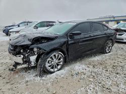 Salvage cars for sale from Copart Wayland, MI: 2015 Chrysler 200 s