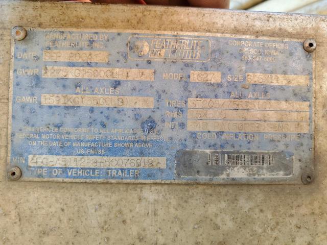 2004 Featherlite Mfg Inc 2004 Featherlite 1627 Fiber Optic Splicing  Traile