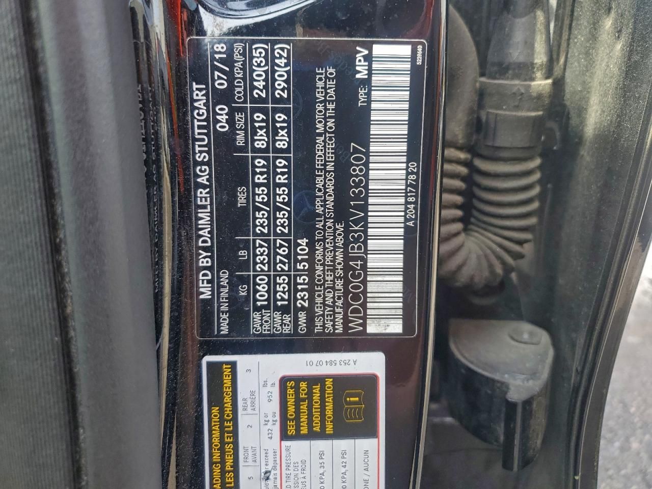 2019 Mercedes-Benz Glc 300