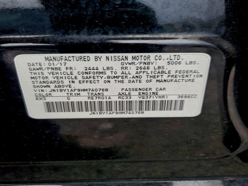 2017 Infiniti Q70 3.7
