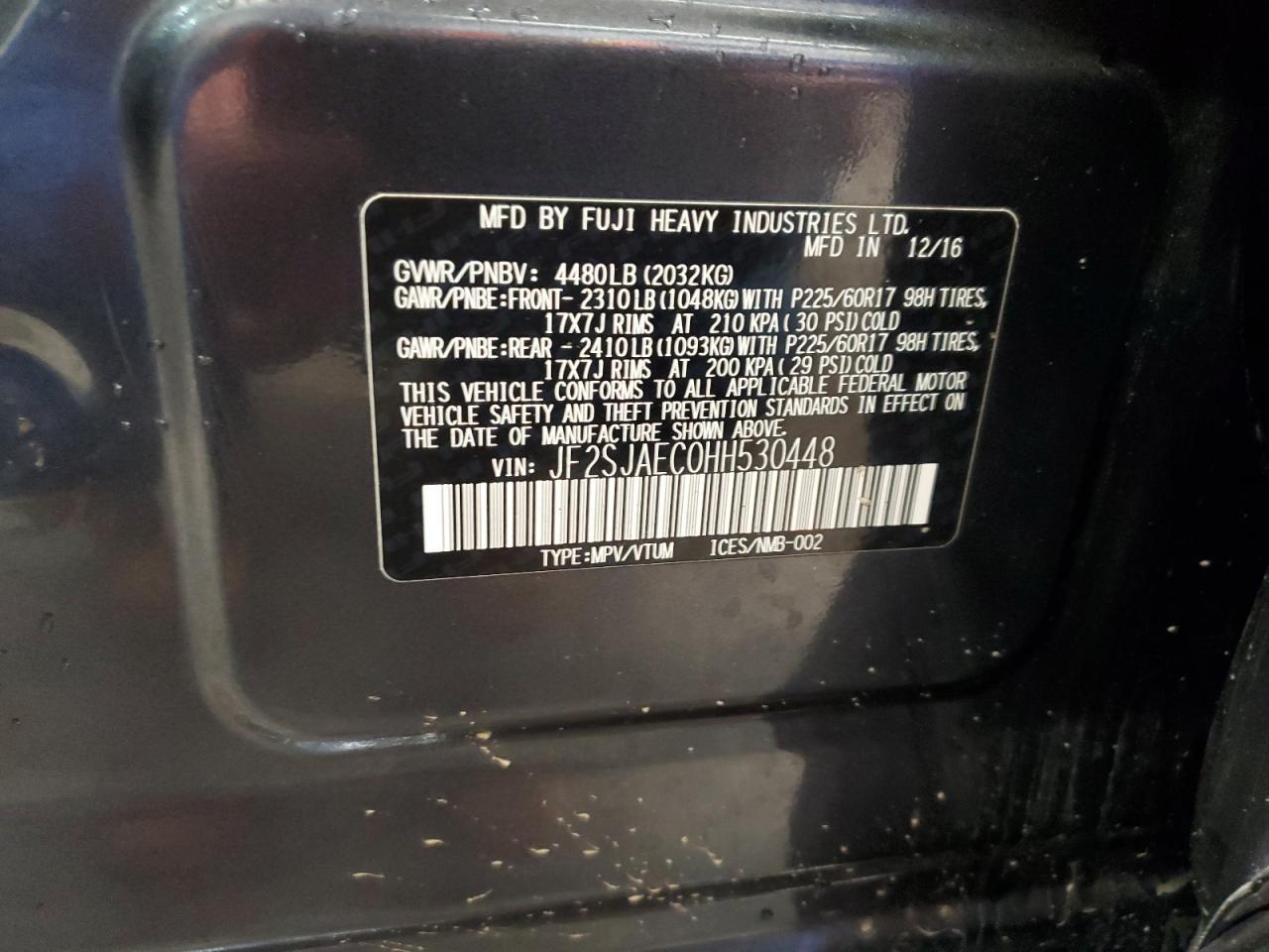 2017 Subaru Forester 2.5i Premium