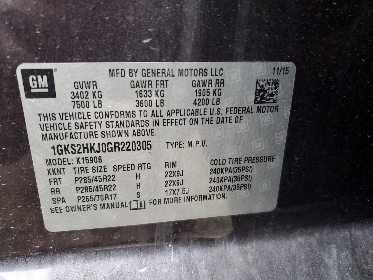 2016 GMC Yukon xl Denali