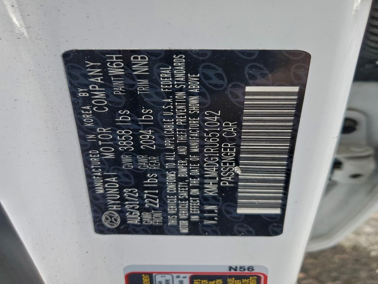 2024 Hyundai Elantra sel