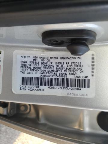 2005 Toyota Corolla le