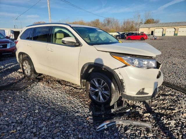 2015 Toyota Highlander xle