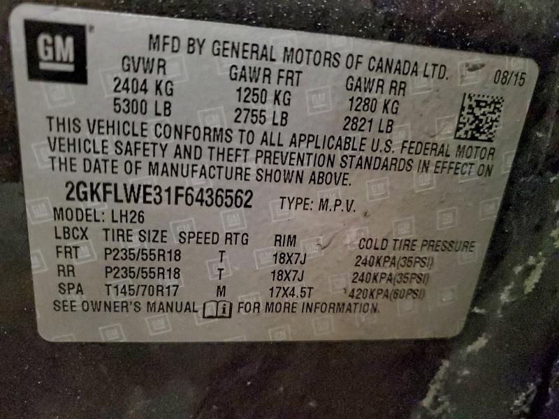 2015 GMC Terrain sle