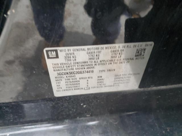 2016 Chevrolet Silverado K1500 ltz