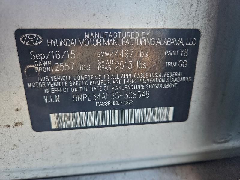 2016 Hyundai Sonata Sport