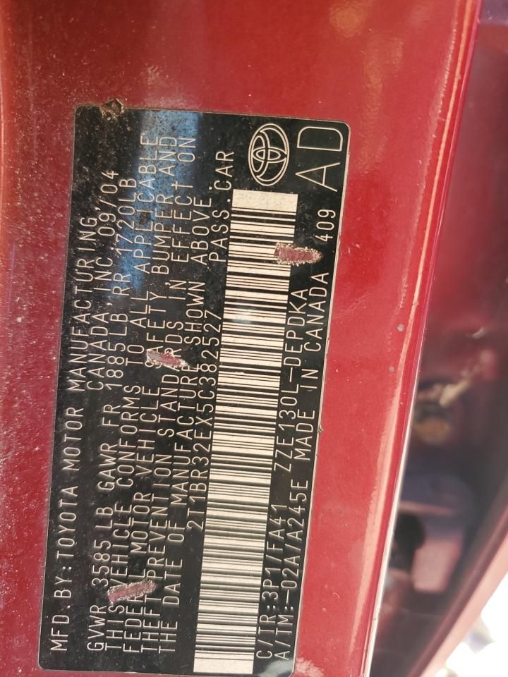 2005 Toyota Corolla ce