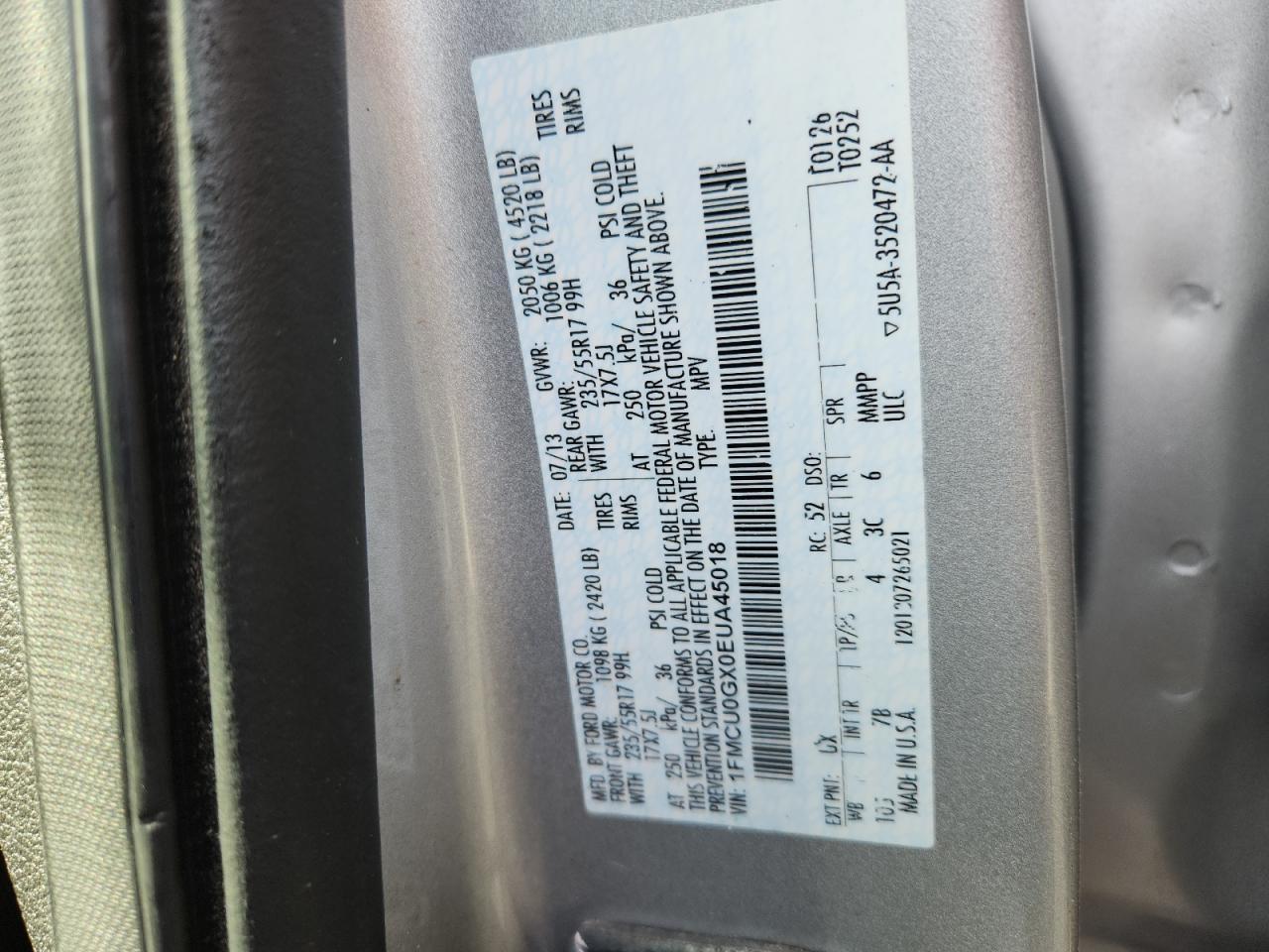 2014 Ford Escape se
