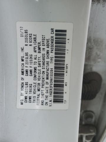 2017 Honda Accord exl