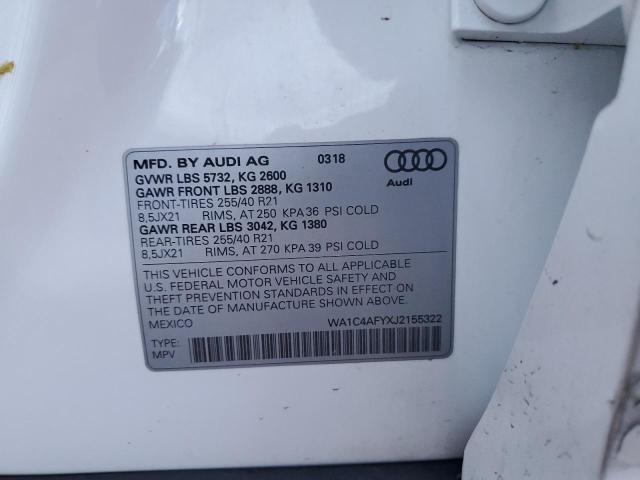 2018 Audi SQ5 Prestige