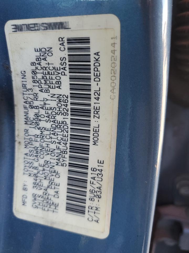 2013 Toyota Corolla Base