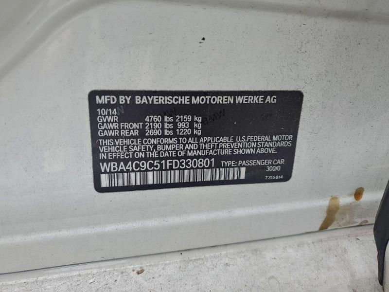 2015 BMW 428 xi Gran Coupe Sulev