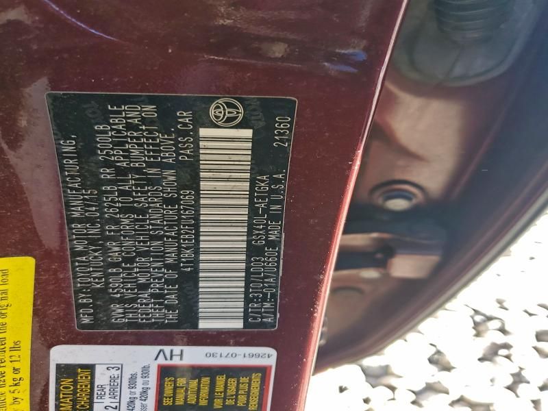 2015 Toyota Avalon xle