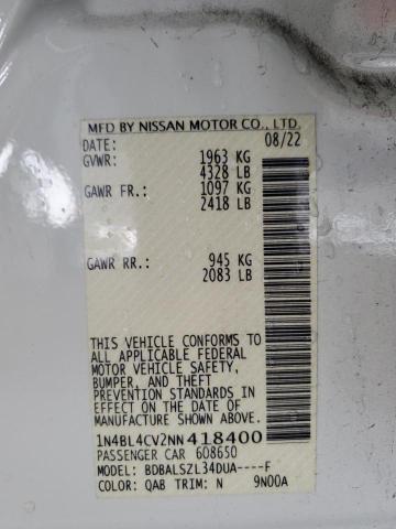 2022 Nissan Altima sr