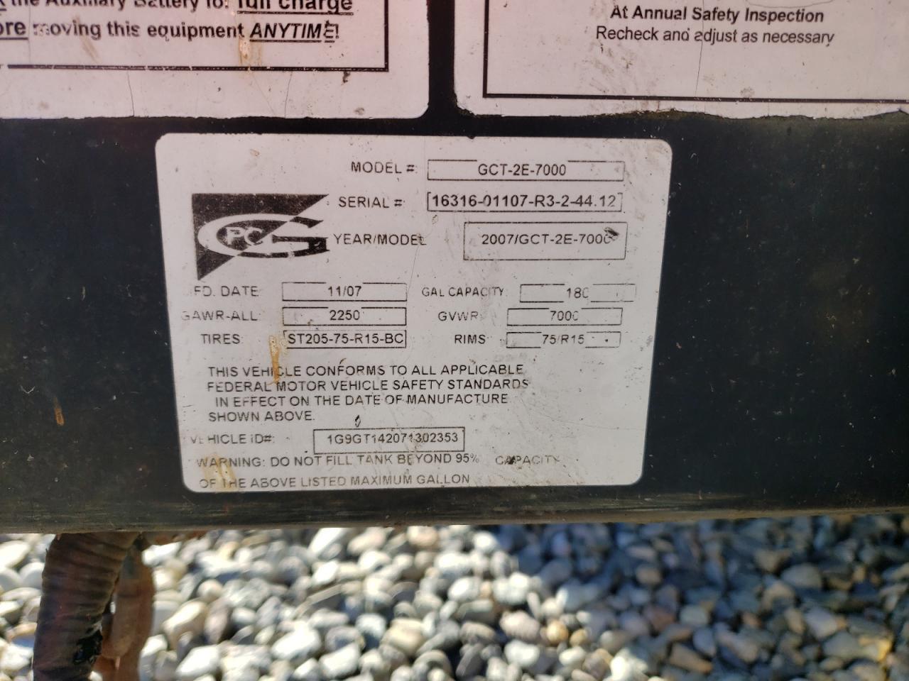 2007 GPC Generator-Generator