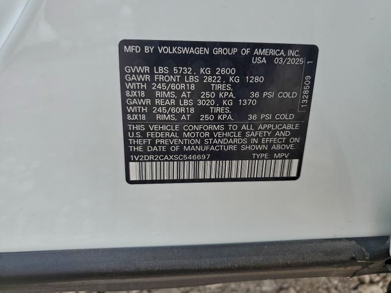 2025 Volkswagen Atlas se