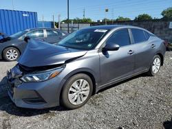 2021 Nissan Sentra s en venta en Homestead, FL