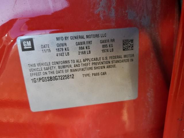 2016 Chevrolet Cruze Limited ltz