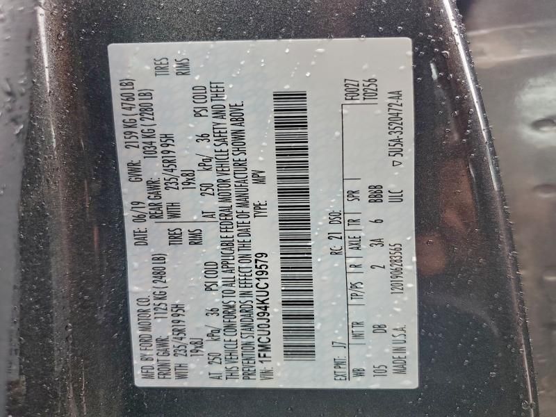 2019 Ford Escape Titanium