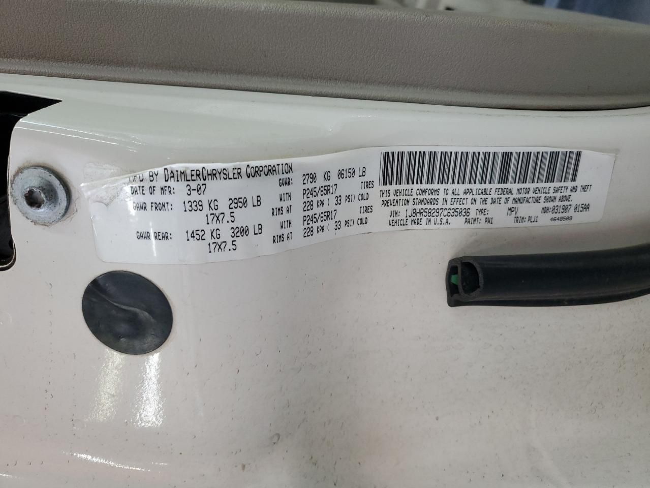 2007 Jeep Grand Cherokee Limited