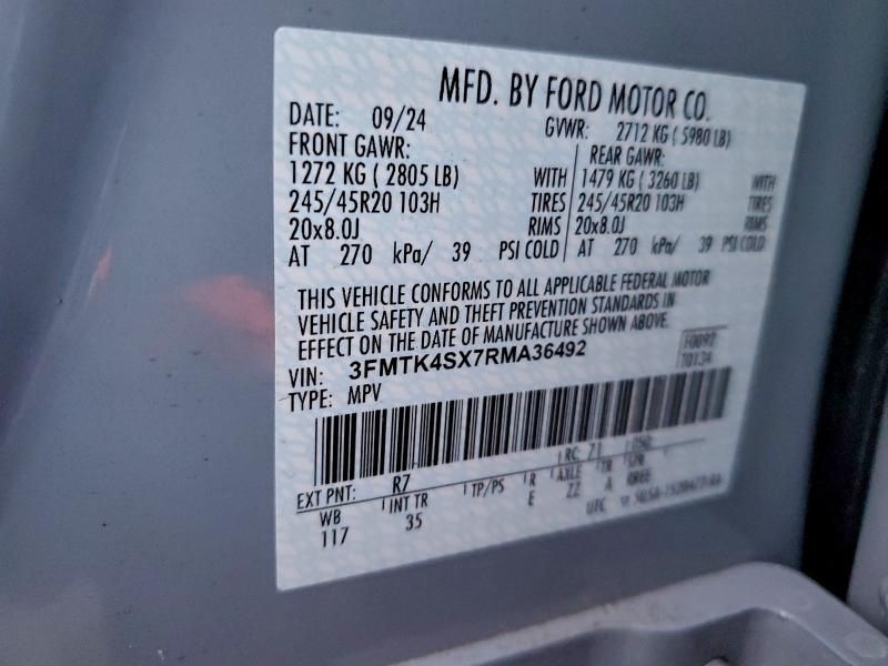 2024 Ford Mustang Mach-e gt