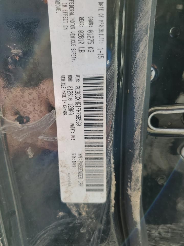 2015 Dodge Charger sxt