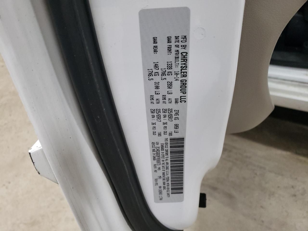 2015 Dodge Grand Caravan se