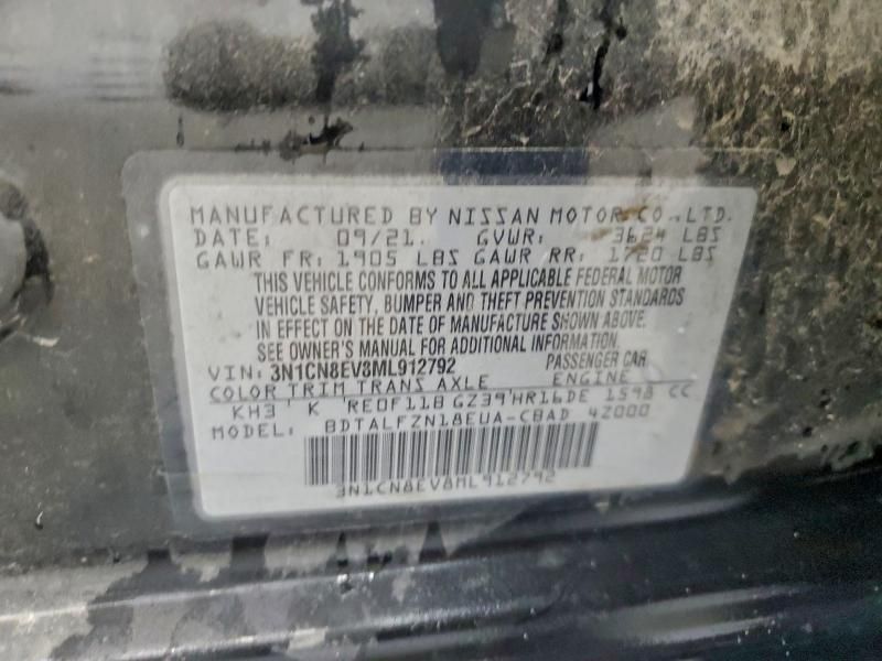 2021 Nissan Versa sv