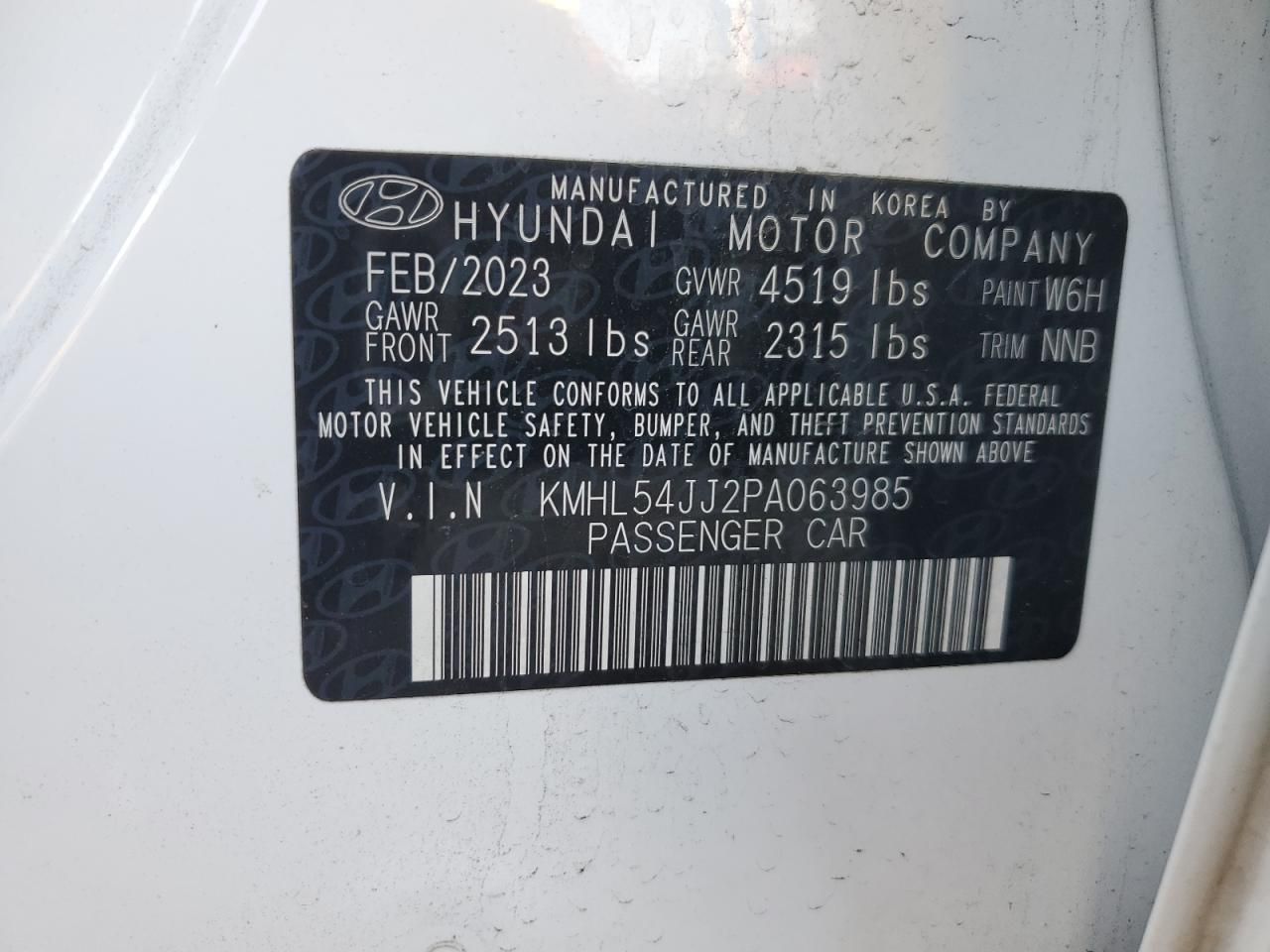 2023 Hyundai Sonata Hybrid