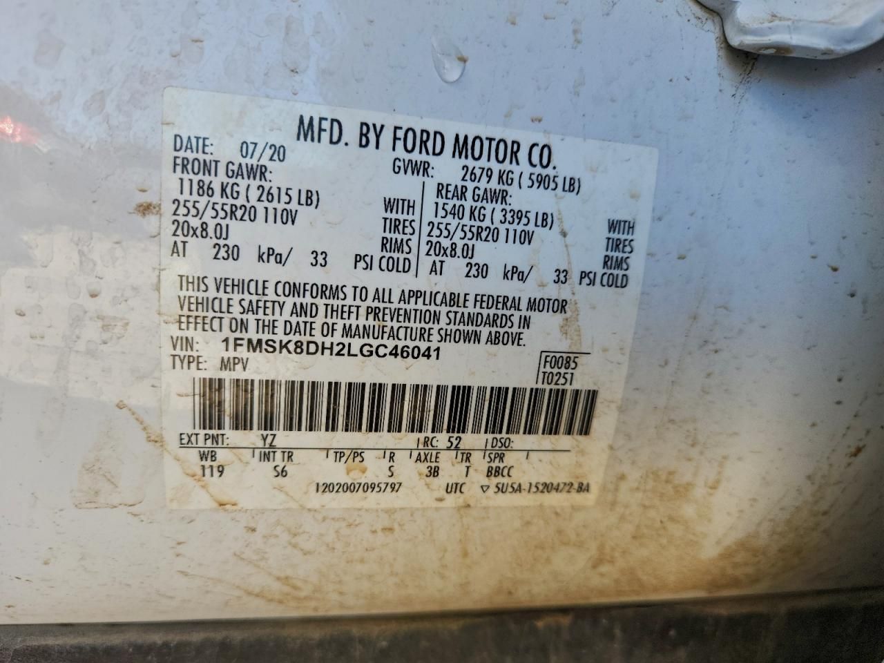 2020 Ford Explorer xlt