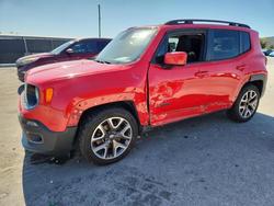 Jeep salvage cars for sale: 2017 Jeep Renegade Latitude