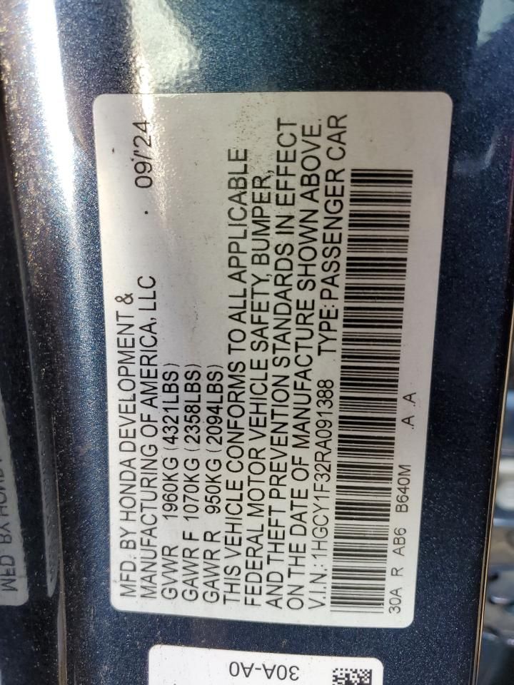 2024 Honda Accord ex