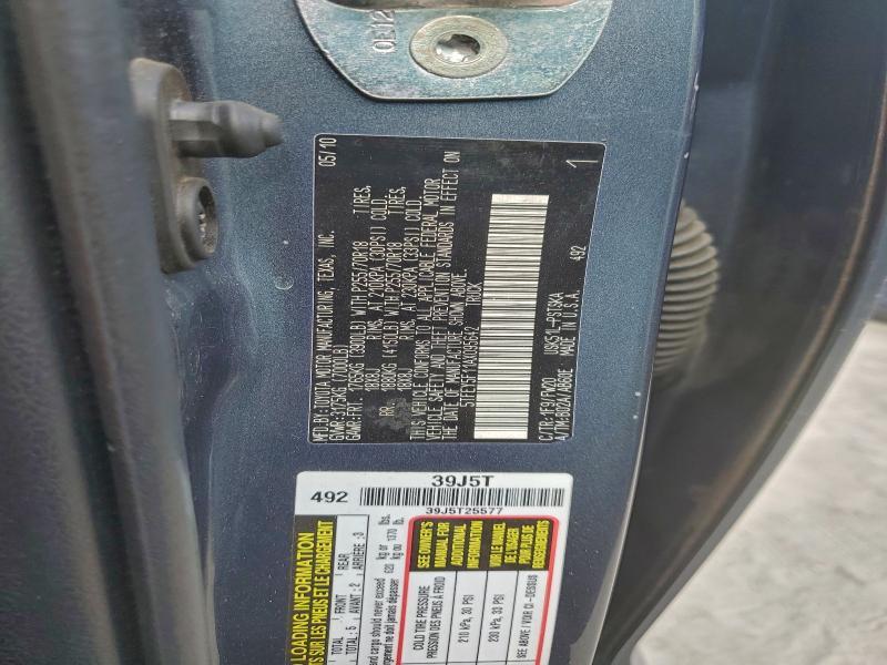 2010 Toyota Tundra Grade