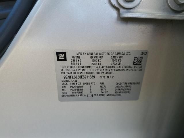 2014 Chevrolet Equinox lt