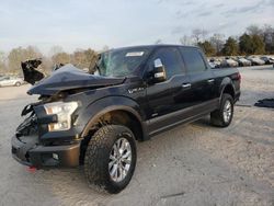 Ford salvage cars for sale: 2015 Ford F150 Supercrew