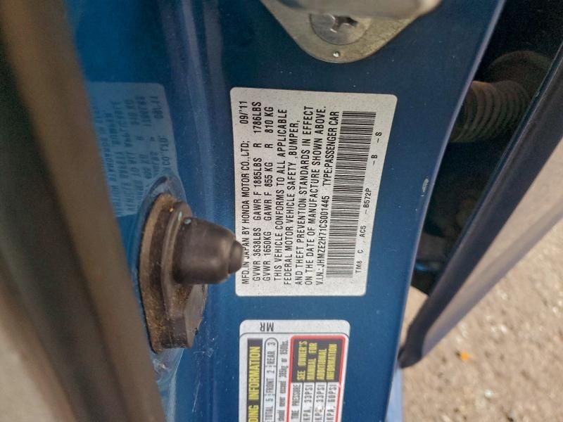 2012 Honda Insight ex