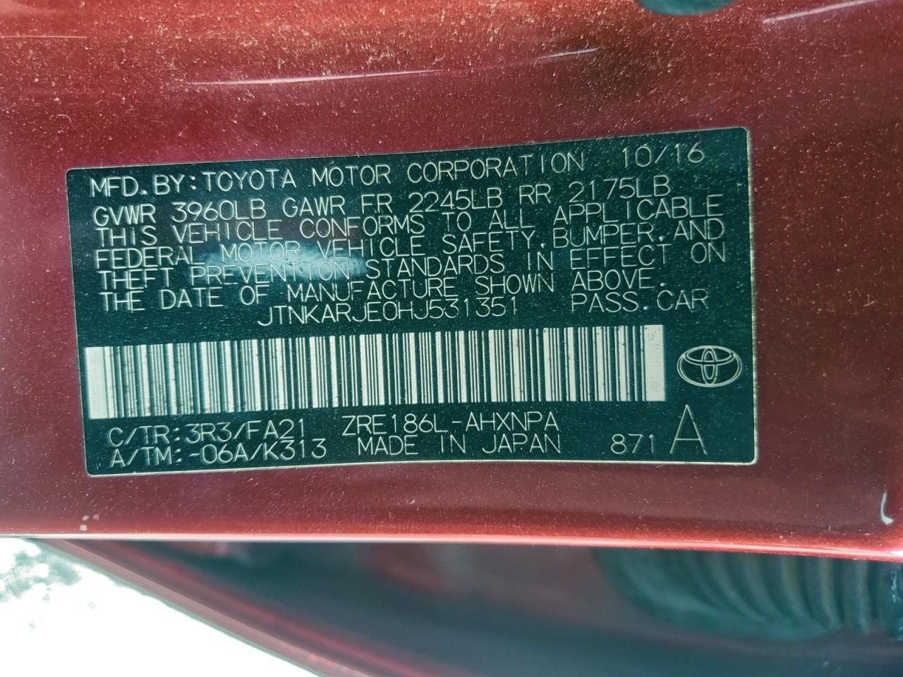 2017 Toyota Corolla im