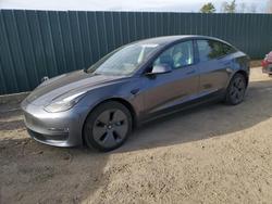 Tesla salvage cars for sale: 2022 Tesla Model 3