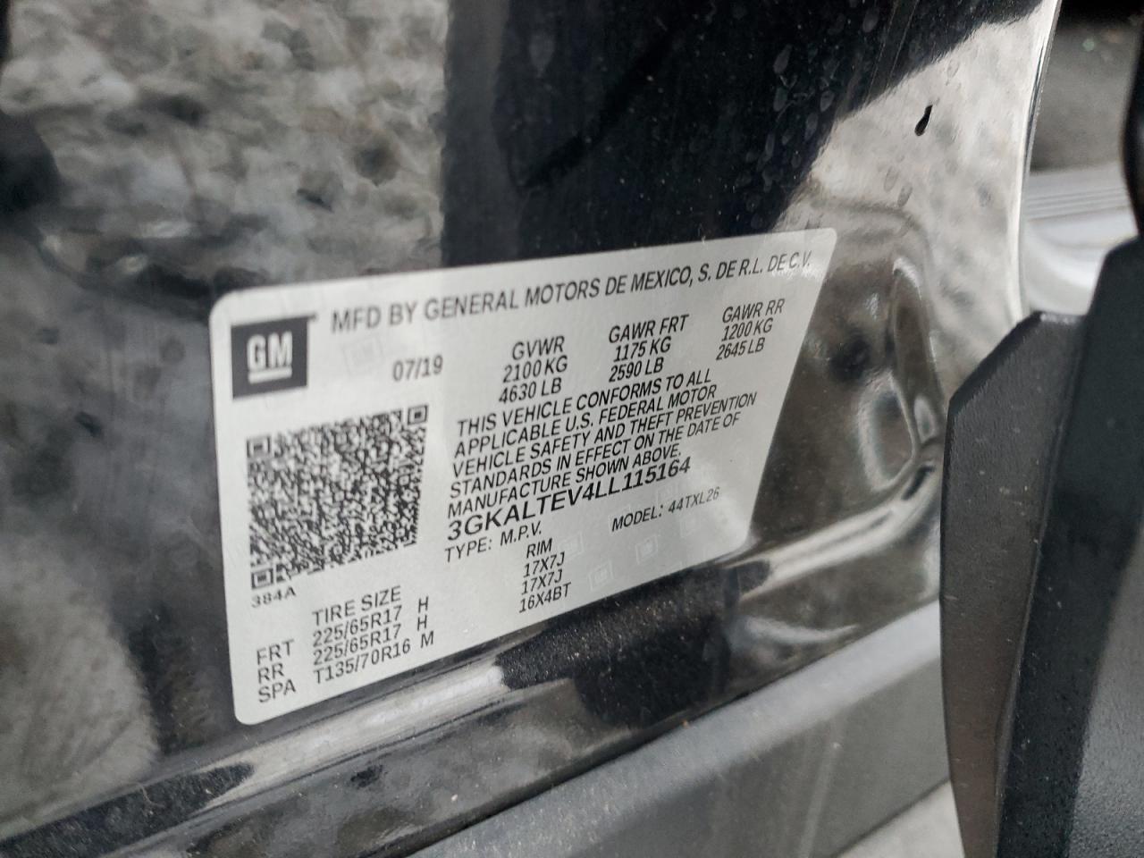 2020 GMC Terrain sle