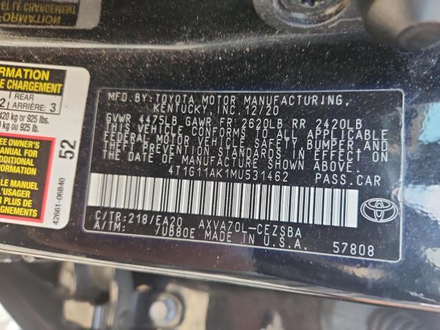 2021 Toyota Camry se