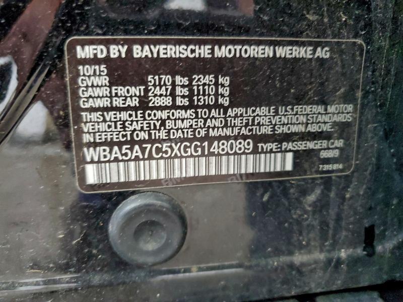 2016 BMW 528 xi