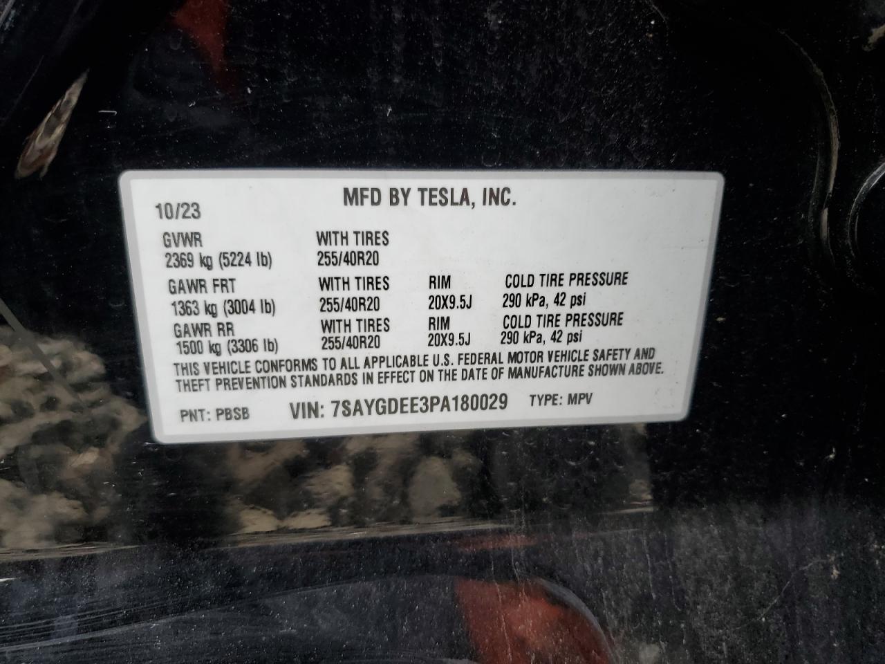2023 Tesla Model y
