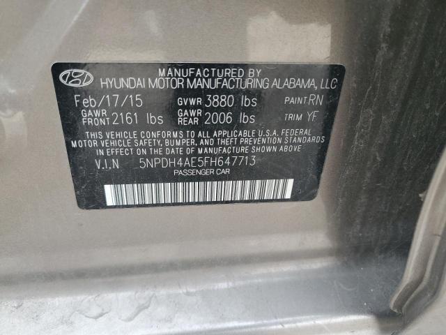 2015 Hyundai Elantra se