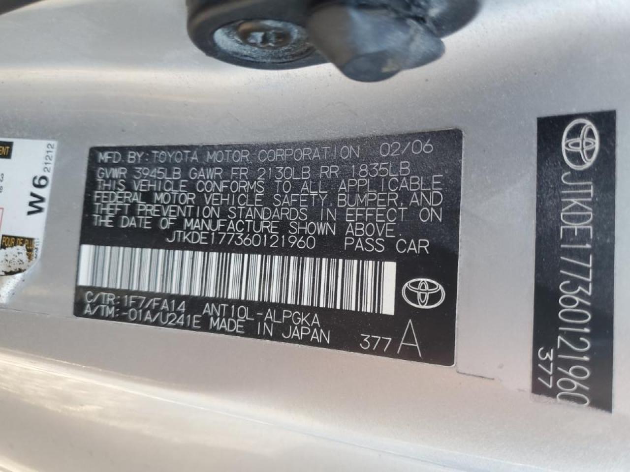 2006 Scion TC