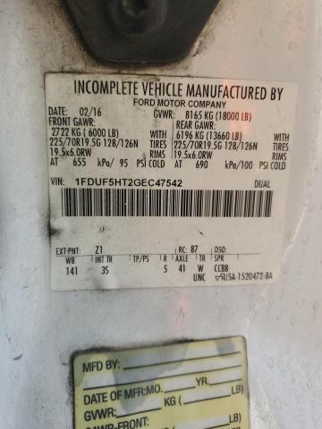 2016 Ford F550 Super Duty