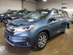 Salvage cars for sale from Copart Elgin, IL: 2021 Honda Pilot ex