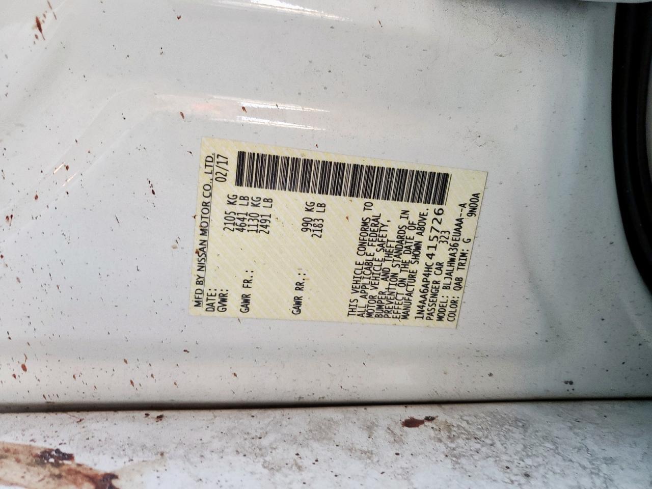 2017 Nissan Maxima 3.5s